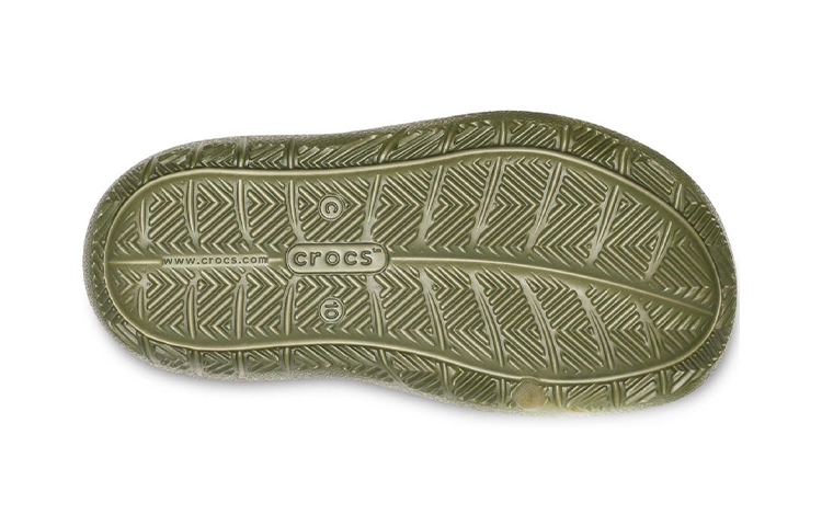 Details for (Youth) Crocs Swiftwater Wave Shoes 'Olive Green' 204021-309