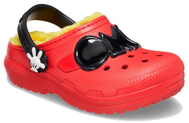 (Youth) Crocs x Disney Classic Lined Clogs 'Mickey Mouse' 208104-03 Order (Youth) Crocs x Disney Classic Lined Clogs 'Mickey Mouse' 208104-03