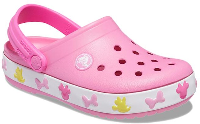 (Youth) Crocs x Disney Mickey and Minnie Mouse Clogs 'Pink White' 206800-04 Order (Youth) Crocs x Disney Mickey and Minnie Mouse Clogs 'Pink White' 206800-04