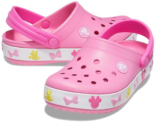 (Youth) Crocs x Disney Mickey and Minnie Mouse Clogs 'Pink White' 206800-04 Lookbook (Youth) Crocs x Disney Mickey and Minnie Mouse Clogs 'Pink White' 206800-04