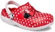 Order (JR) Crocs x Disney Minnie Mouse Kasut Clog Klasik 'Merah Putih Hitam' 208105-03