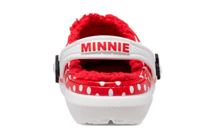 Shop (Youth) Crocs x Disney Minnie Mouse Classic Clogs 'Red White Black' 208105-03