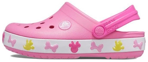 (Youth) Crocs x Fun Lab Disney Minnie Clogs 'Pink White' 207459-05 (Youth) Crocs x Fun Lab Disney Minnie Clogs 'Pink White' 207459-05