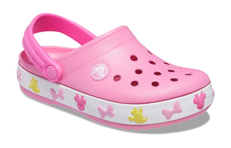 Order (JR) Crocs x Fun Lab Disney Minnie Zuecos 'Rosa Blanco' 207459-05