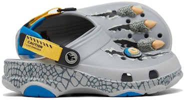 (Youth) Crocs x Jurassic World Classic All-Terrain Clogs 'Slate Grey' 207976-013 (Youth) Crocs x Jurassic World Classic All-Terrain Clogs 'Slate Grey' 207976-013