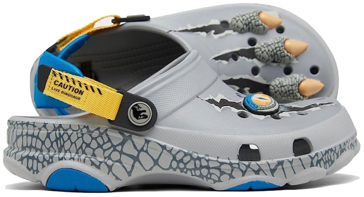 (Youth) Crocs x Jurassic World Classic All-Terrain Clogs 'Slate Grey' 207976-013 Buy (Youth) Crocs x Jurassic World Classic All-Terrain Clogs 'Slate Grey' 207976-013