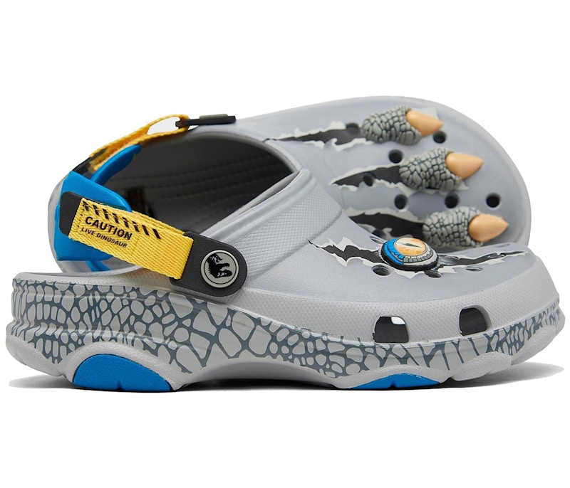 (Youth) Crocs x Jurassic World Classic All-Terrain Clogs 'Slate Grey' 207976-013