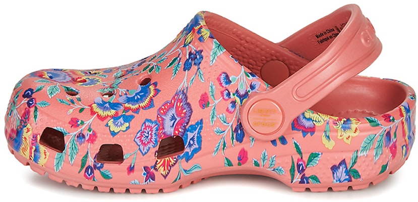 (Youth) Crocs x Liberty London Classic Clogs 'Pink Multi' 206514-682 Buy (Youth) Crocs x Liberty London Classic Clogs 'Pink Multi' 206514-682