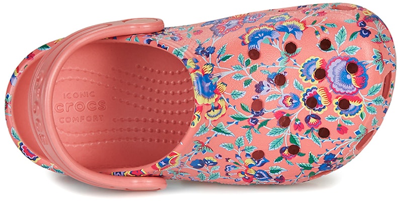 (Youth) Crocs x Liberty London Classic Clogs 'Pink Multi' 206514-682 Lookbook (Youth) Crocs x Liberty London Classic Clogs 'Pink Multi' 206514-682