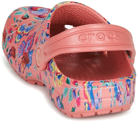(Youth) Crocs x Liberty London Classic Clogs 'Pink Multi' 206514-682 Details for (Youth) Crocs x Liberty London Classic Clogs 'Pink Multi' 206514-682