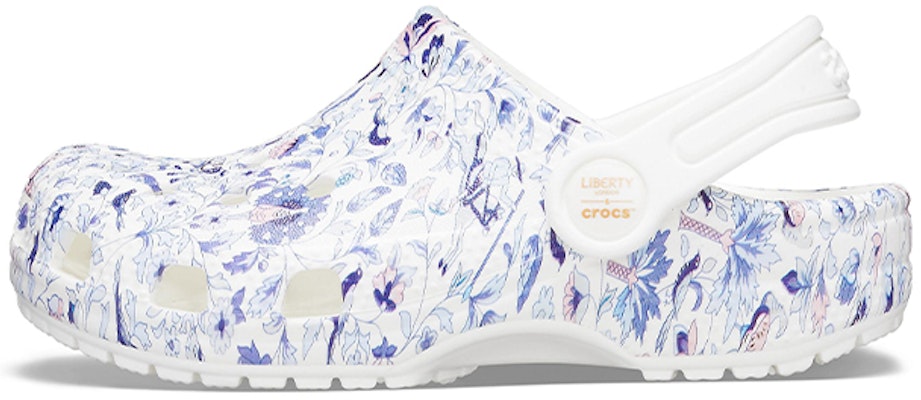 (JR) Crocs x Liberty London Classic Klompen ''Wit Blauw'' 206514-100 Buy (JR) Crocs x Liberty London Classic Klompen ''Wit Blauw'' 206514-100