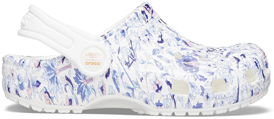 兒童 Liberty London X Crocs Classic 聯名款 滿印花卉 洞洞涼鞋 白 Order 兒童 Liberty London X Crocs Classic 聯名款 滿印花卉 洞洞涼鞋 白