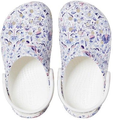 兒童 Liberty London X Crocs Classic 聯名款 滿印花卉 洞洞涼鞋 白 Purchase 兒童 Liberty London X Crocs Classic 聯名款 滿印花卉 洞洞涼鞋 白