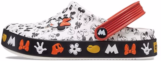 (Youth) Crocs x Mickey Off Court Clogs 'White Black Red' 208850-100 (Youth) Crocs x Mickey Off Court Clogs 'White Black Red' 208850-100