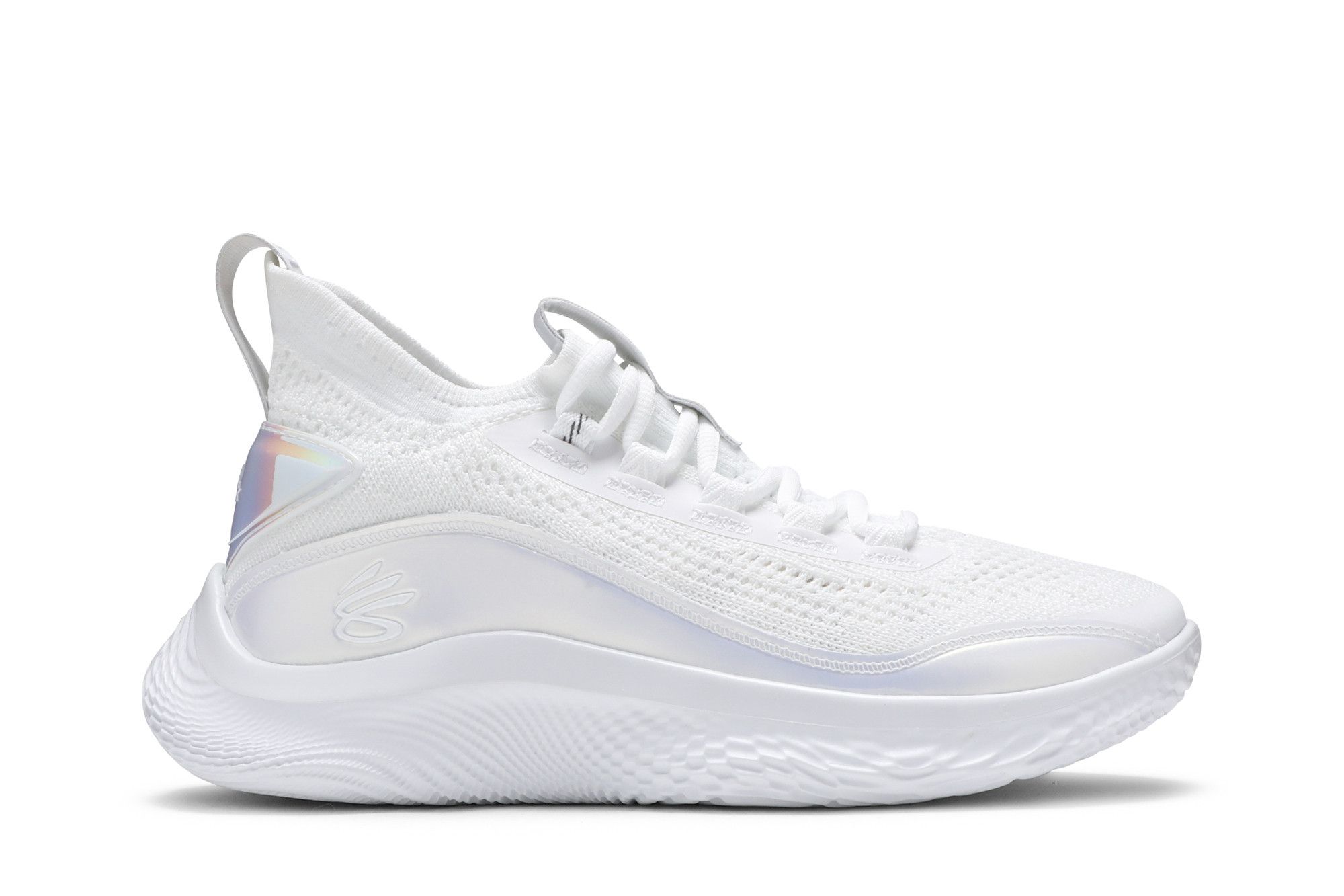 (Youth) Curry Flow 8 'White Iridescent' 3024423-104