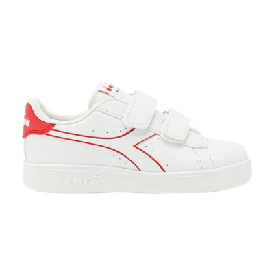 (Youth) Diadora Game P Little Kid 'White Bittersweet Red'
