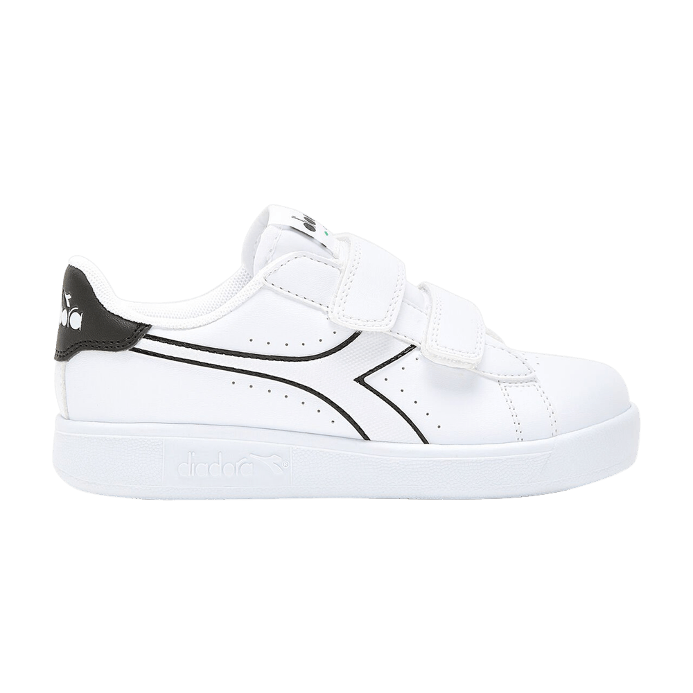 (Youth) Diadora Game P Little Kid 'White Black'