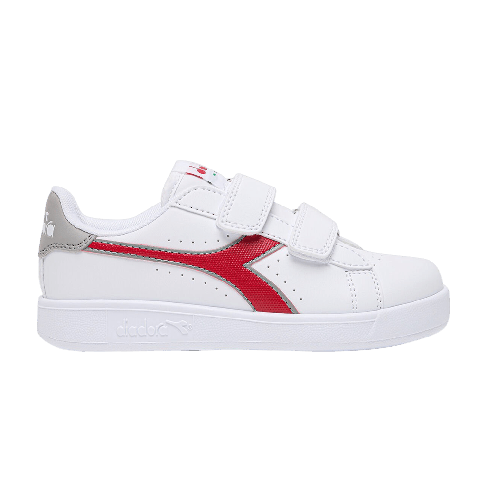 (Youth) Diadora Game P Little Kid 'White Tango Red'