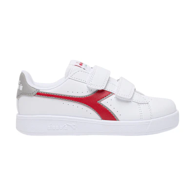 (Youth) Diadora Game P Little Kid 'White Tango Red'