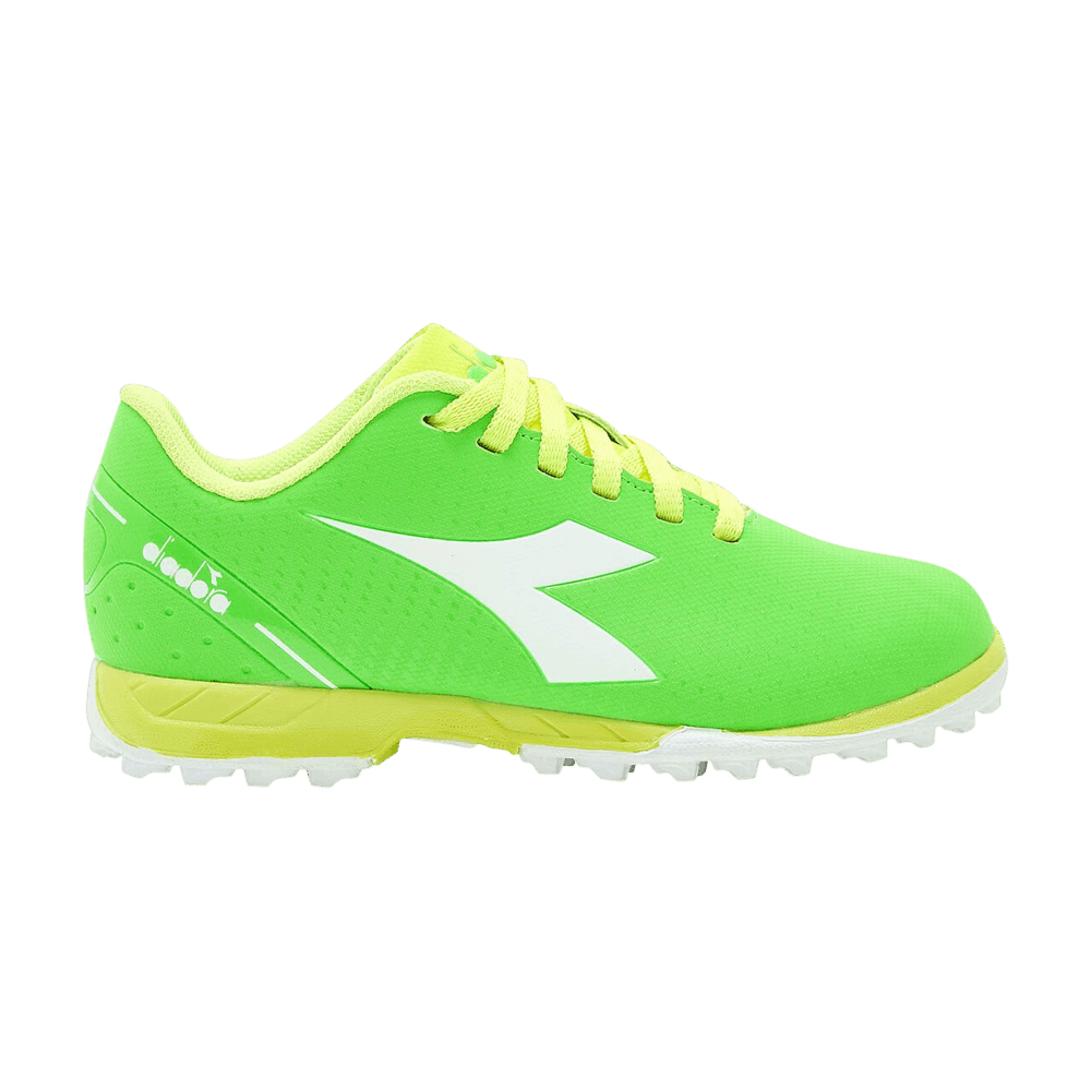 (Youth) Diadora Pichichi 5 TF Big Kid 'Green Fluorescent White'