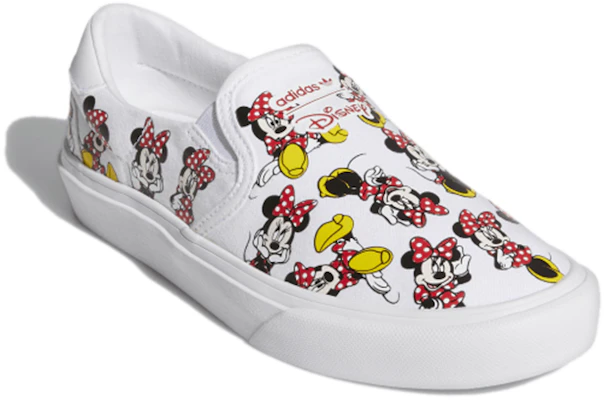 (JR) Disney x adidas Court Rallye Slip J ''Minnie Mouse'' Sneakers FZ0488 Lookbook (JR) Disney x adidas Court Rallye Slip J ''Minnie Mouse'' Sneakers FZ0488