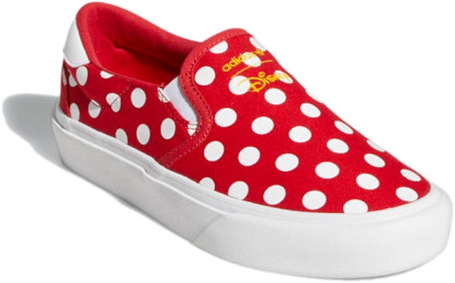 (Youth) Disney x adidas Court Rallye Slip J 'Polka Minnie' FZ0487 Lookbook (Youth) Disney x adidas Court Rallye Slip J 'Polka Minnie' FZ0487