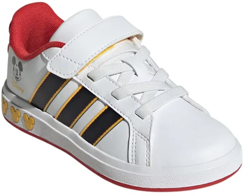 (Youth) Disney x adidas Grand Court J 'Mickey Mouse - White' JQ8067 Purchase (Youth) Disney x adidas Grand Court J 'Mickey Mouse - White' JQ8067