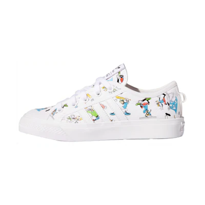 (Youth) Disney adidas Nizza J 'Sport Goofy Pack - White'
