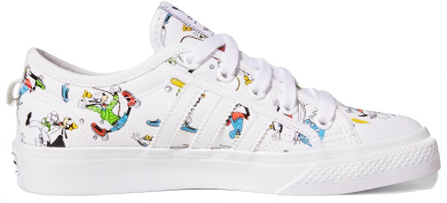(Youth) Disney x adidas Nizza J 'Sport Goofy Pack - White' FW0651 Order (Youth) Disney x adidas Nizza J 'Sport Goofy Pack - White' FW0651