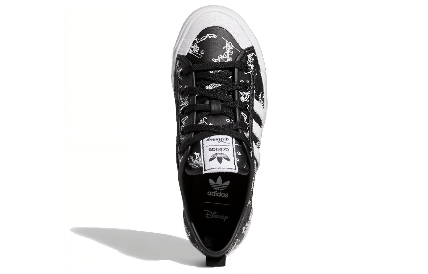 (Youth) Disney adidas Nizza J 'Sport Goofy Pack - Black' 圖 5