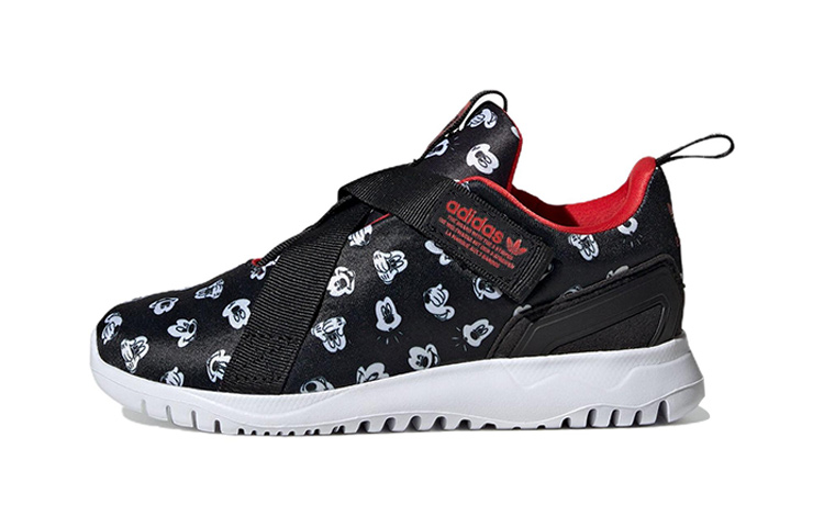 (Youth) Disney x Nike Flex 2.0 Little Kid 'Allover Cheery Mickey - Black' HQ3998
