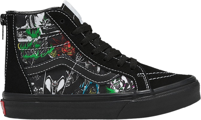 (JR) Disney x Vans Sk8-Hi Zip 'Penjahat' VN0005VSBMB Buy (JR) Disney x Vans Sk8-Hi Zip 'Penjahat' VN0005VSBMB