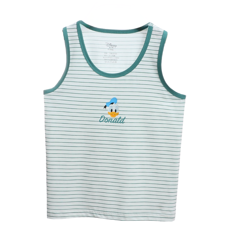 (Youth) Disney Youth Comfortable Soft Breathable Tank Top - Dark Green. XTR2ZB202405