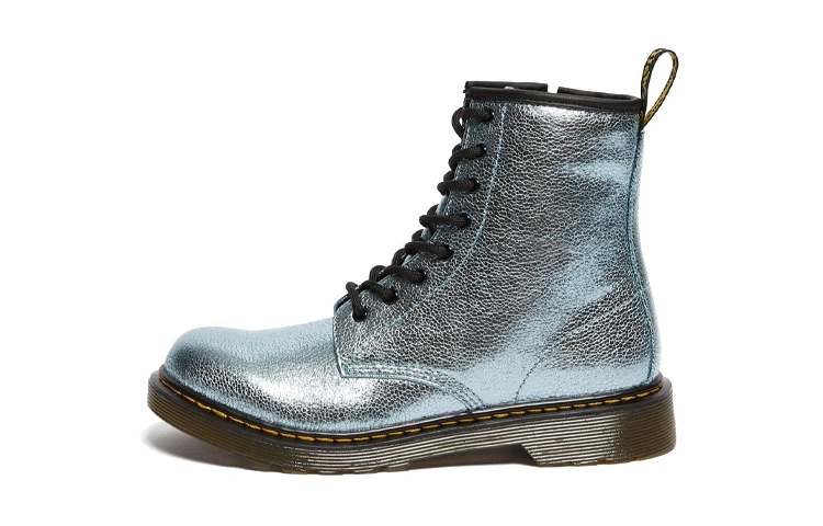 (Youth) Dr. Martens 1460 'Blue Green Metallic Zip'