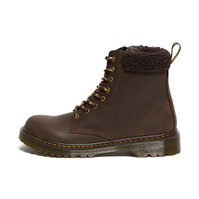 (Youth) Dr. Martens 1460 'Dark Brown Zip Boot'