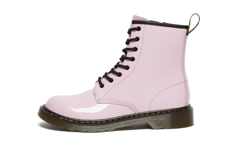 Buy (JR) ドクターマーチン 1460 ライトピンク ジップ ブーツ 26772322