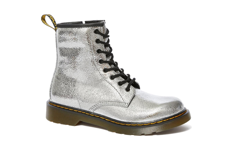 (Youth) Dr. Martens 1460 'Metallic Zip Silver' 圖 3