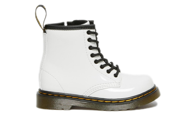 (Youth) Dr. Martens 1460 'Pearl White Patent Leather' 圖 2