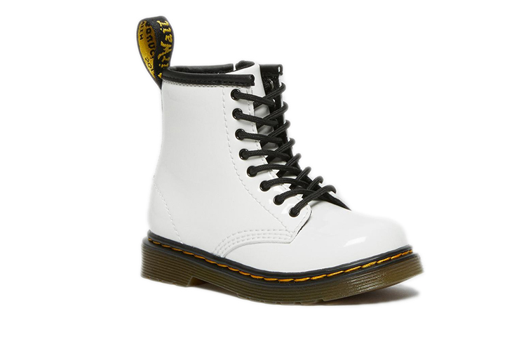 (Youth) Dr. Martens 1460 'Pearl White Patent Leather' 圖 3