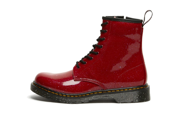 (Youth) Dr. Martens 1460 'Shiny Red Sequin'