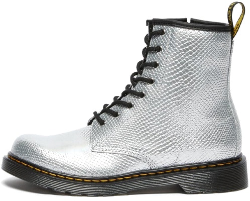 (Youth) Dr. Martens 1460 'Silver White Patent Leather Mid-Cut Boot' 26782040 Buy (Youth) Dr. Martens 1460 'Silver White Patent Leather Mid-Cut Boot' 26782040