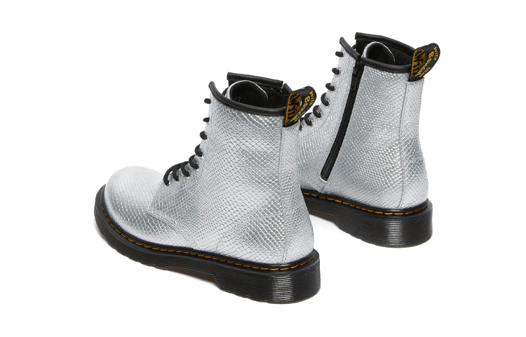 Purchase (Youth) Dr. Martens 1460 'Silver White Patent Leather Mid-Cut Boot' 26782040