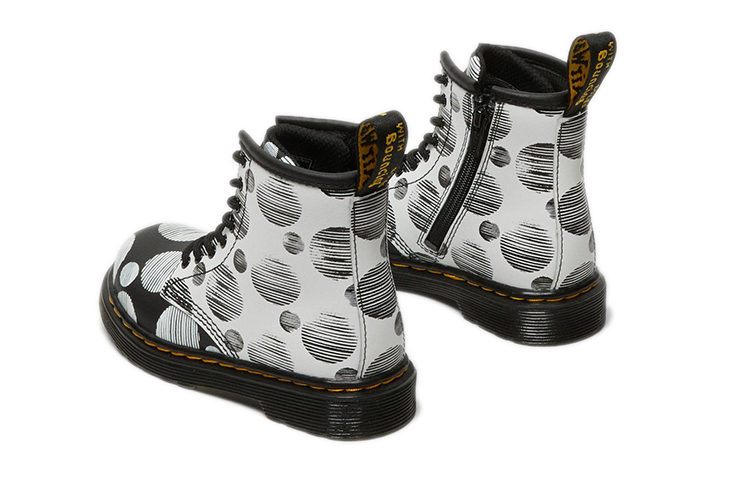 (Youth) Dr. Martens 1460 Lace-Up Boots 'Black and White' 圖 6