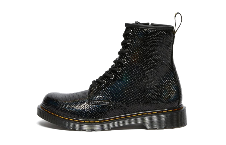 (Youth) Dr. Martens 1460 Patent Leather Mid-Cut 'Black' 26782001