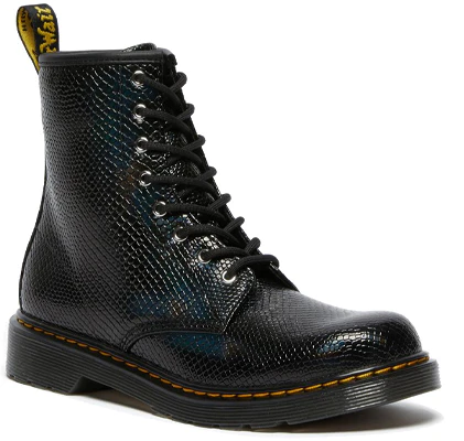 (Youth) Dr. Martens 1460 Patent Leather Mid-Cut 'Black' 26782001 Lookbook (Youth) Dr. Martens 1460 Patent Leather Mid-Cut 'Black' 26782001