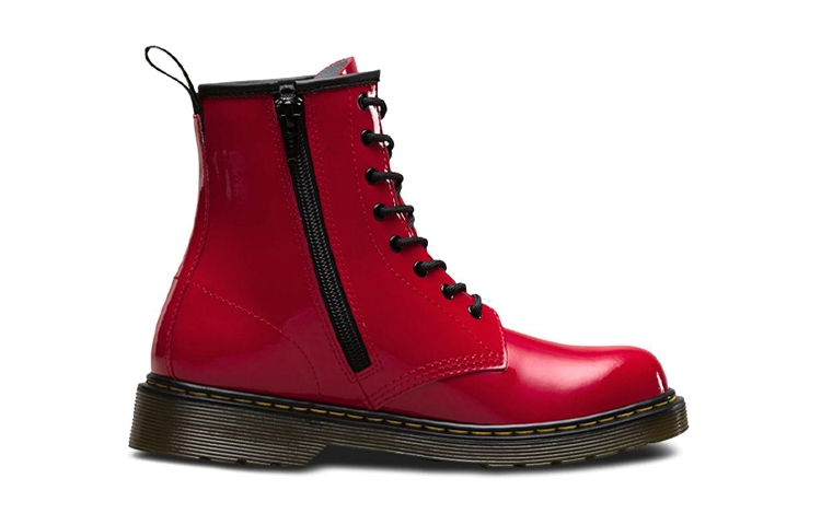 (Youth) Dr. Martens 1460 Zip Boot 'Red' 圖 2