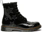 Order 大童 Dr.Martens/馬汀博士 1460 拉鍊亮皮繫帶靴 黑色
