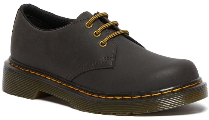 大童 Dr.Martens/馬汀博士 1461 英倫風 簡約舒適平底鞋 深棕 Lookbook 大童 Dr.Martens/馬汀博士 1461 英倫風 簡約舒適平底鞋 深棕