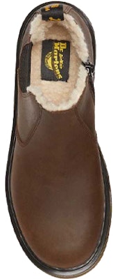 (Youth) Dr. Martens 2976 Chelsea Boots 'Faux Fur Lined Brown' 25101201 Lookbook (Youth) Dr. Martens 2976 Chelsea Boots 'Faux Fur Lined Brown' 25101201