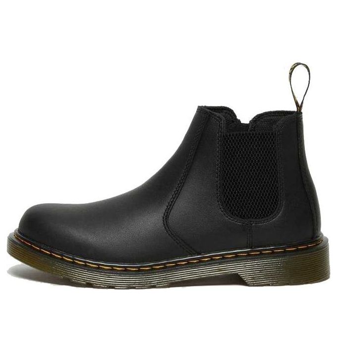 (Youth) Dr. Martens 2976 Leather Chelsea Boots 'Black' 21992001